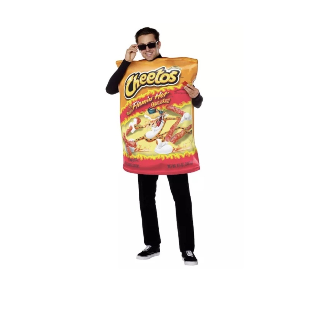 Spirit Halloween Flamin' Hot Cheetos Bag 3D Foam Costume One Size Fits Most